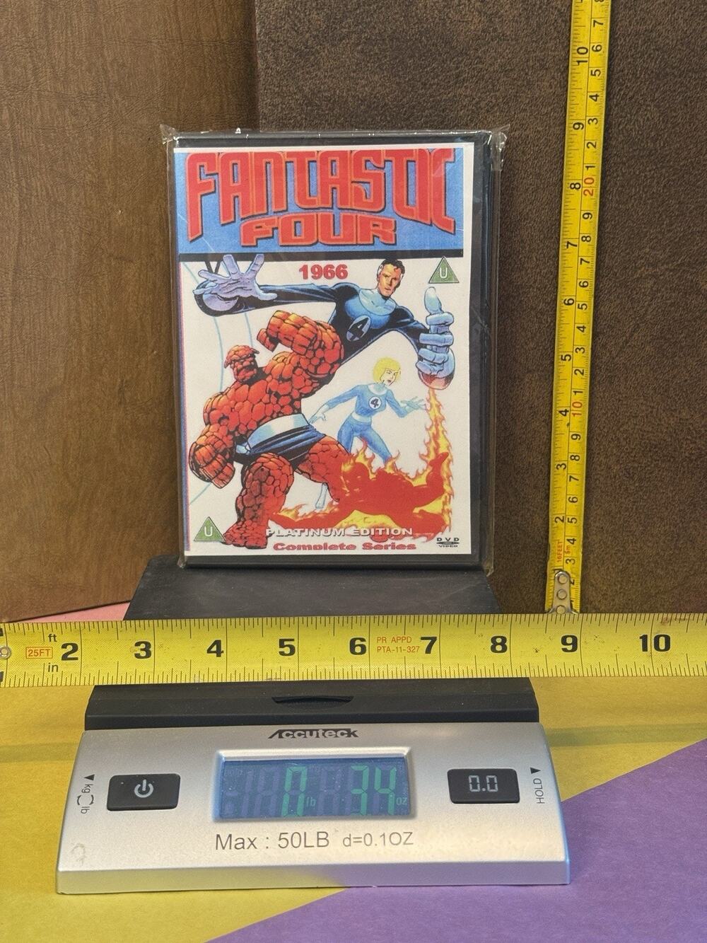 Fantastic Four 1966 Complete Animated Series DVD Platinum Edition Sealed
